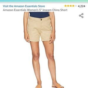 Women's Khaki Shorts